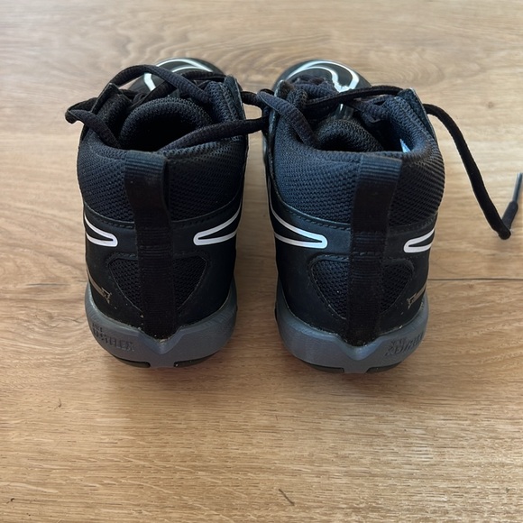 Nike Alpha Menace 3 Shark Football Cleats - Black and Gray- Little Boy size 13 - Picture 5 of 6